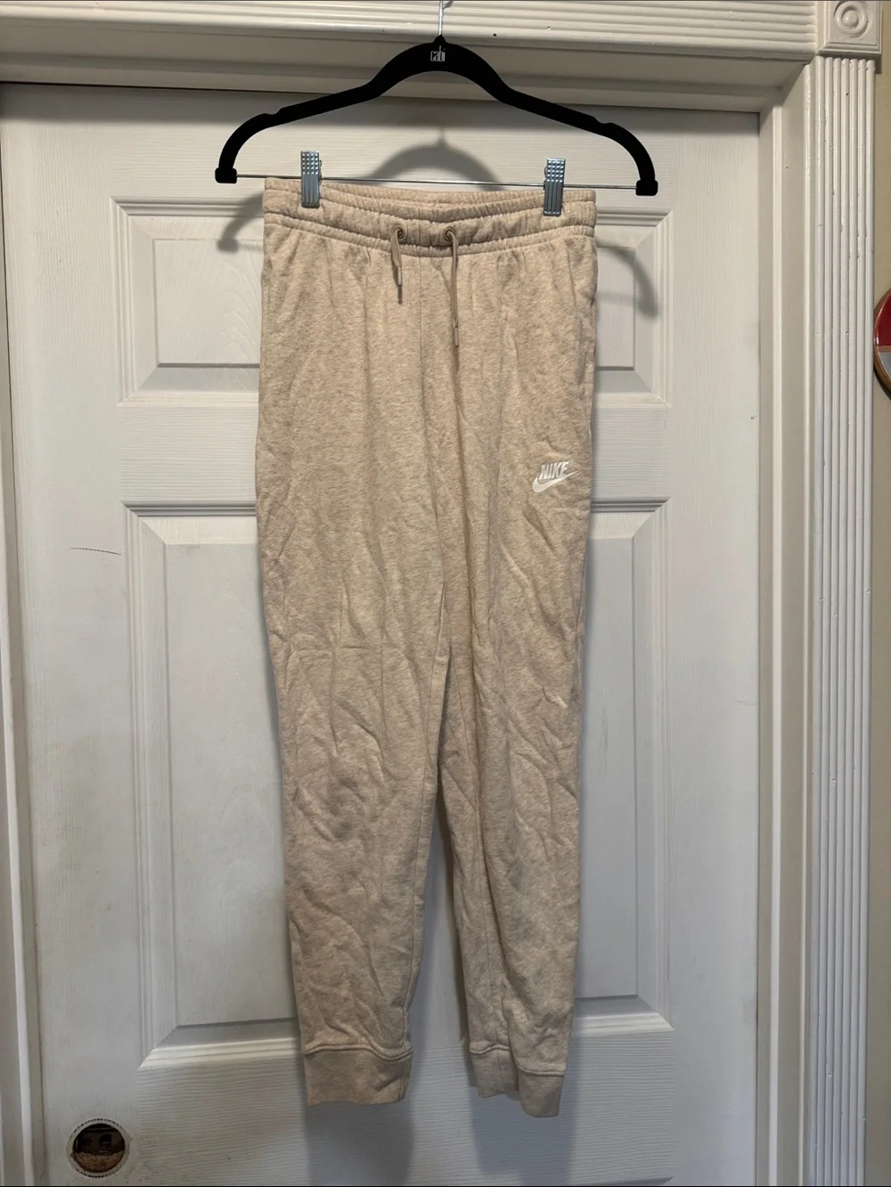 Nike Women's Beige Sweat Joggers